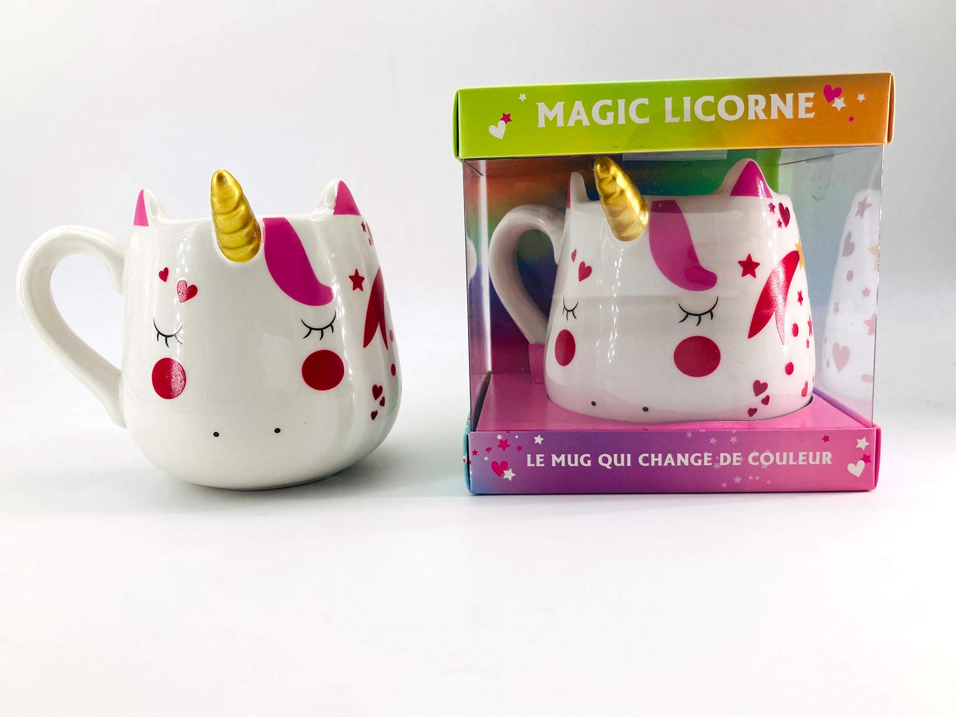 Coffret Mug Magic Licorne Nouvelle édition: Le mug qui change de couleur Leisure, Home & Garden
