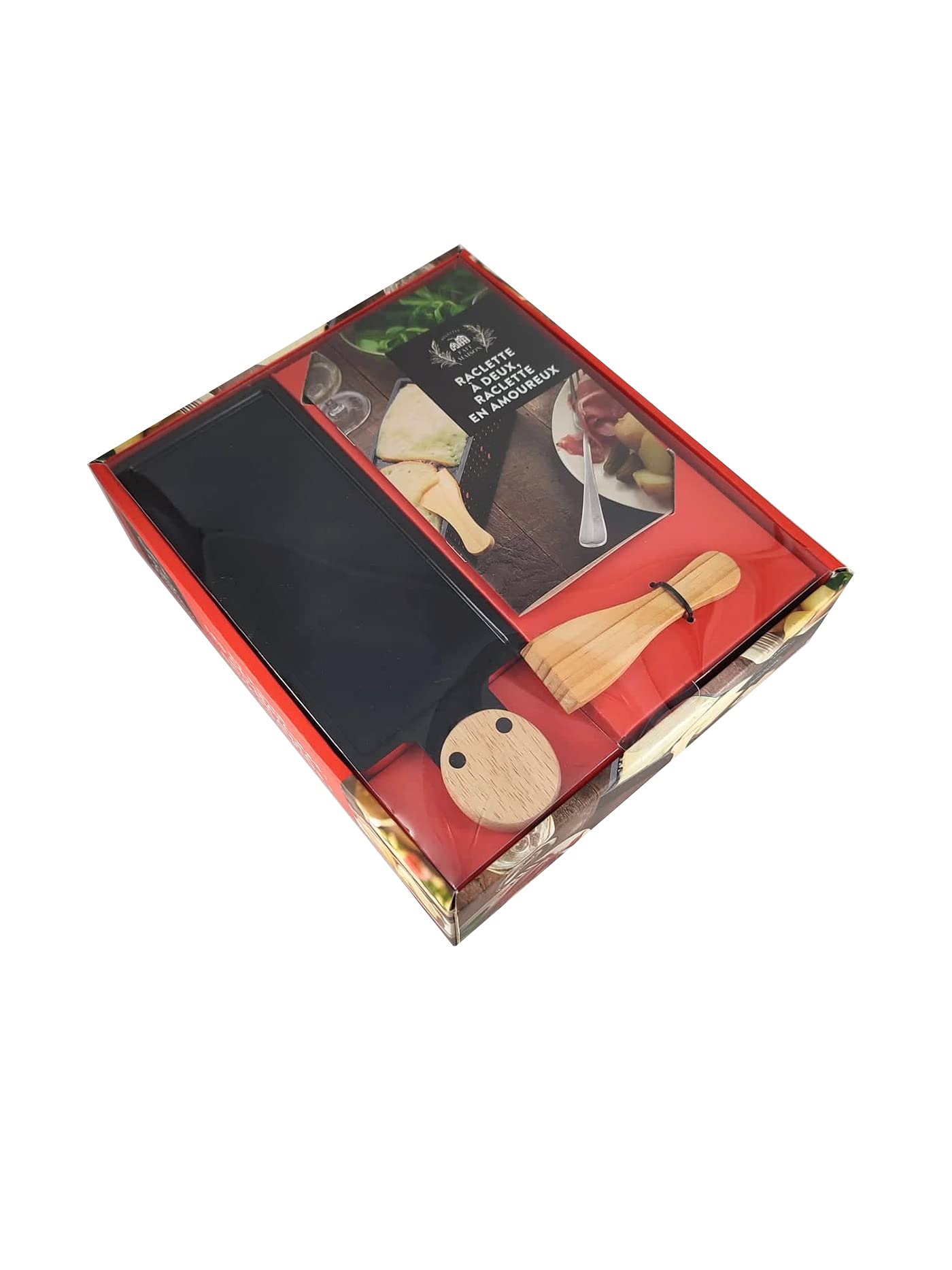 Coffret Raclette à deux, raclette en amoureux: Nouvelle édition Leisure, Home & Garden