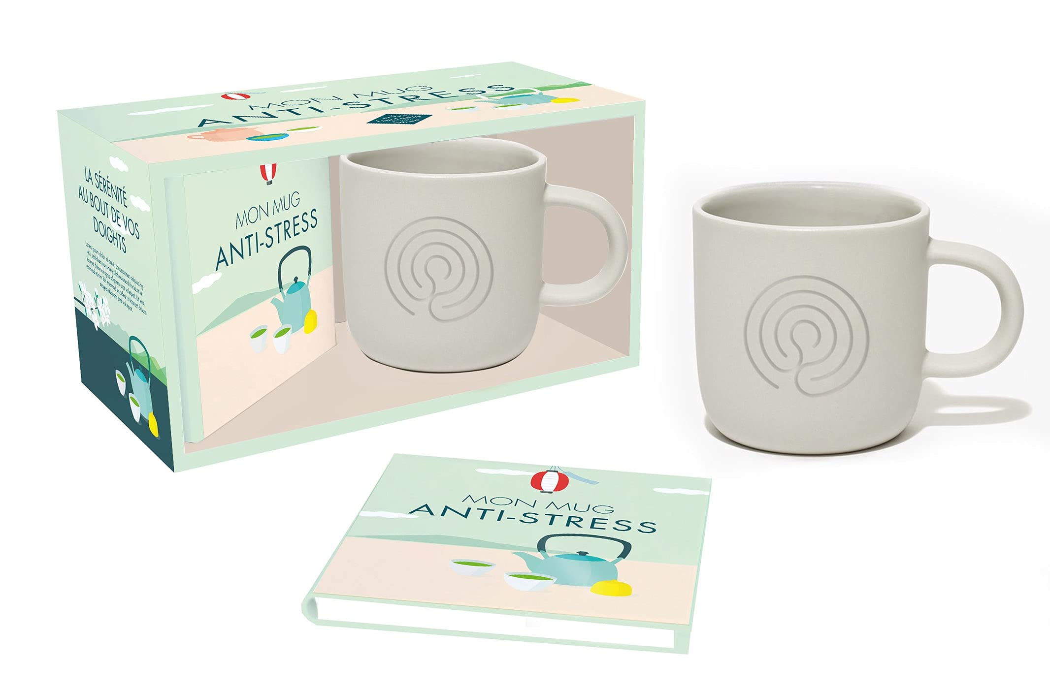 Coffret Mon mug anti-stress: Un mug de méditation pour s'accorder une vraie pause book