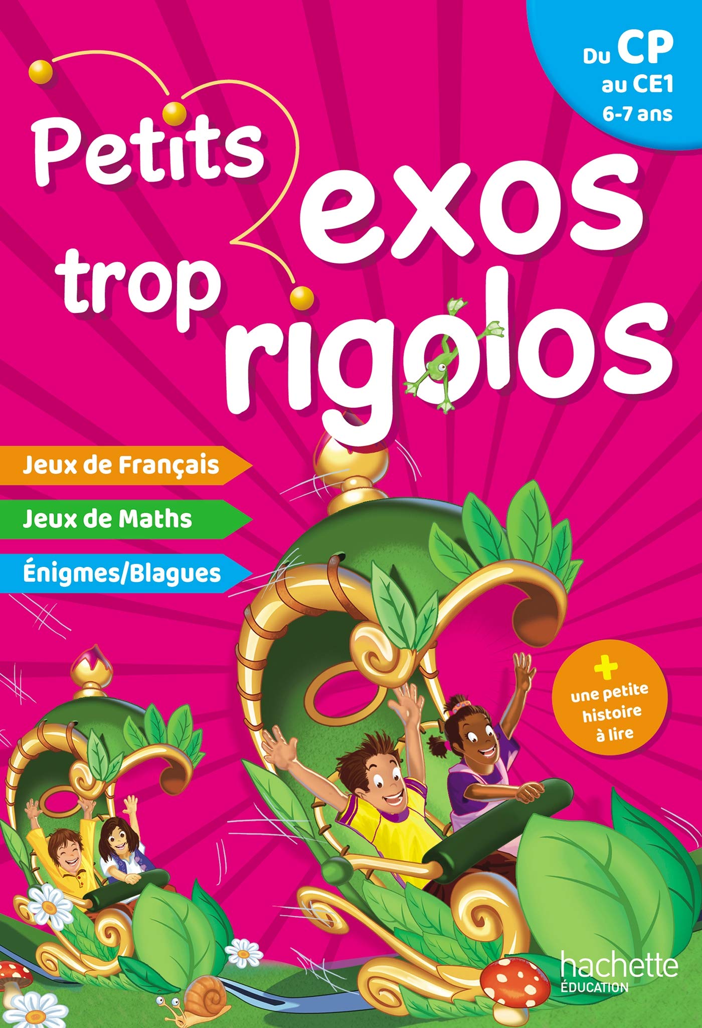 Petits exos trop rigolos - Du CP au CE1 - Cahier de vacances 2024 Professional & Reference Books