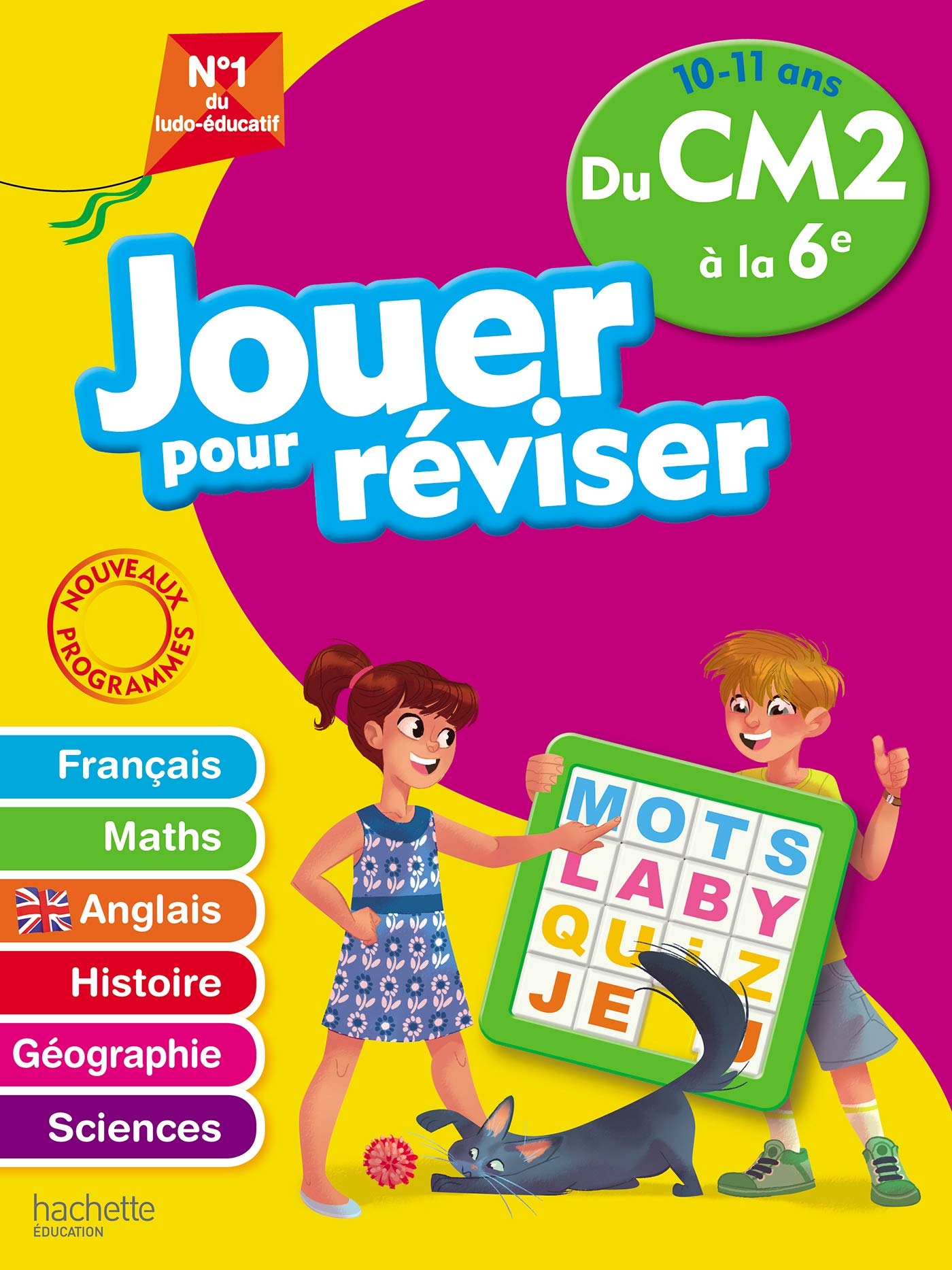 Jouer pour réviser - Du CM2 à la 6e 10-11 ans book