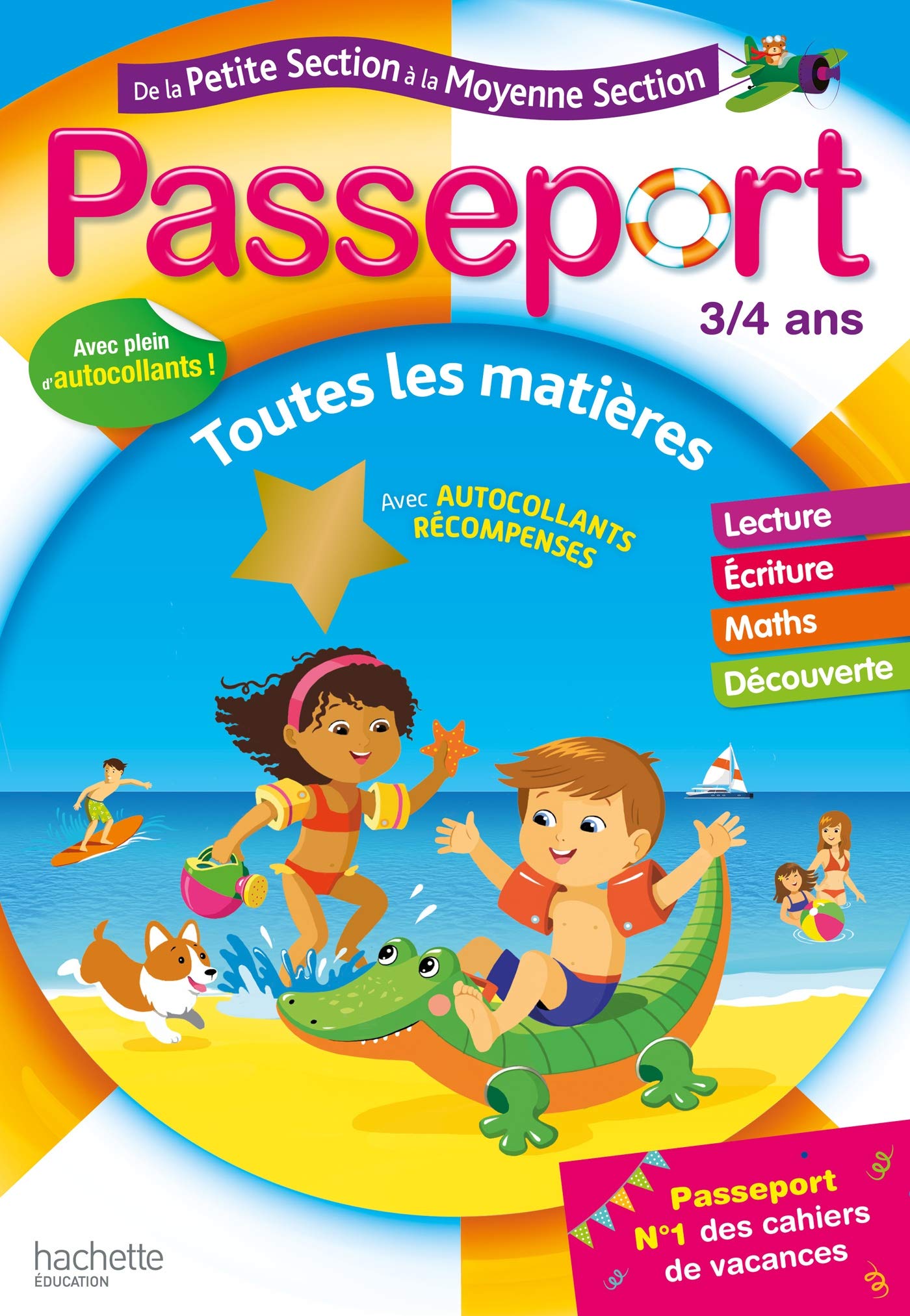 Passeport Cahier de Vacances 2020 de la PS à la MS - 3/4 ans Non-fiction
