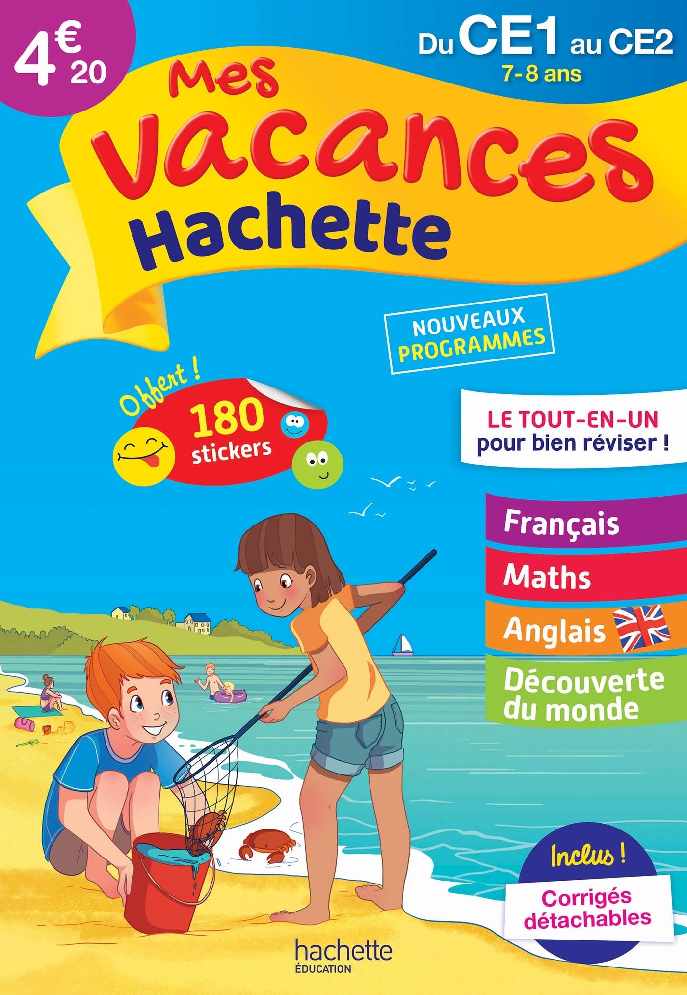 Mes Vacances Hachette - Du CE1 au CE2 - Cahier de vacances 2022 book