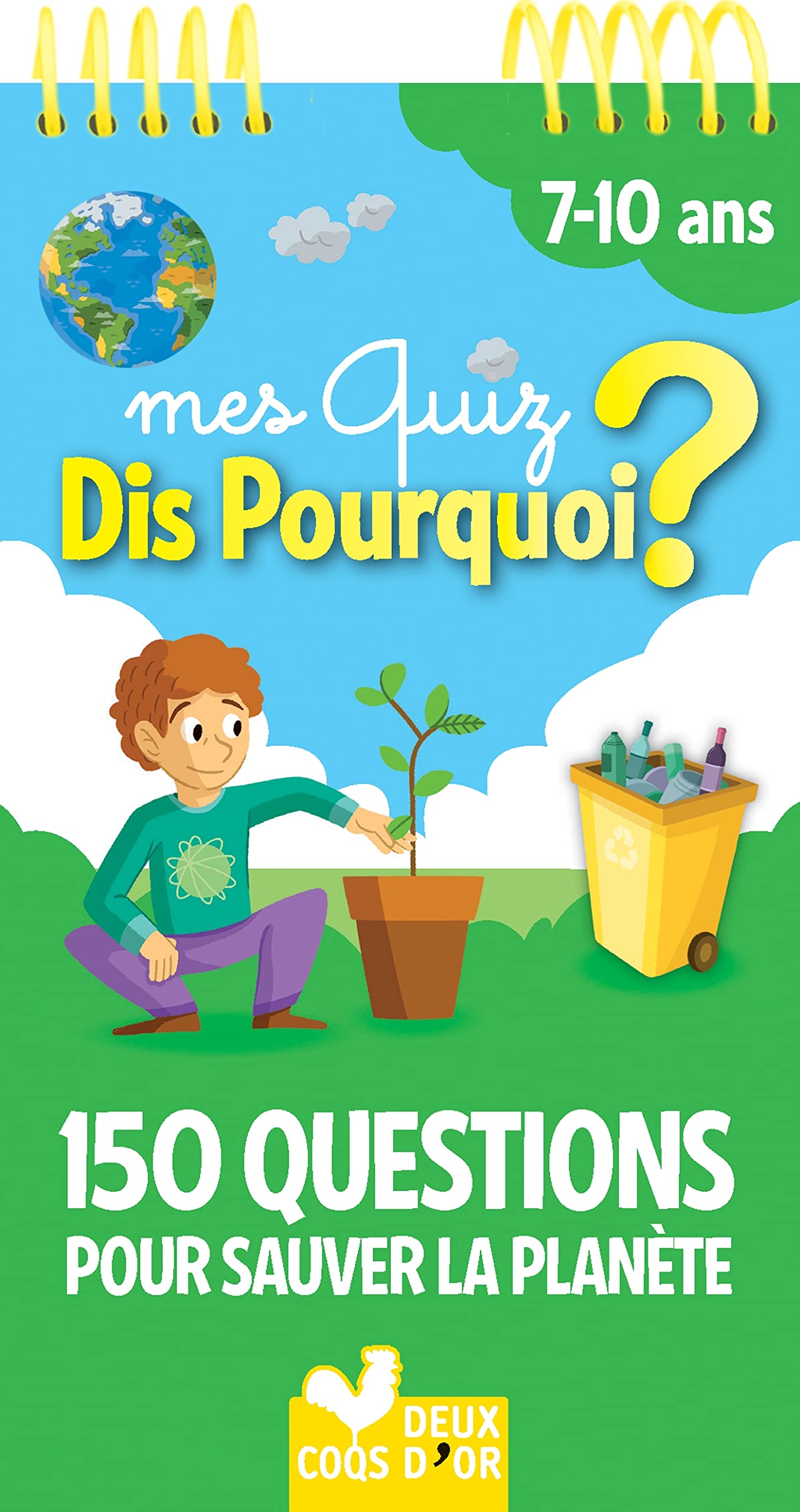 Mes quiz dis pourquoi ? 150 questions pour sauver la planète - bloc à spirale book