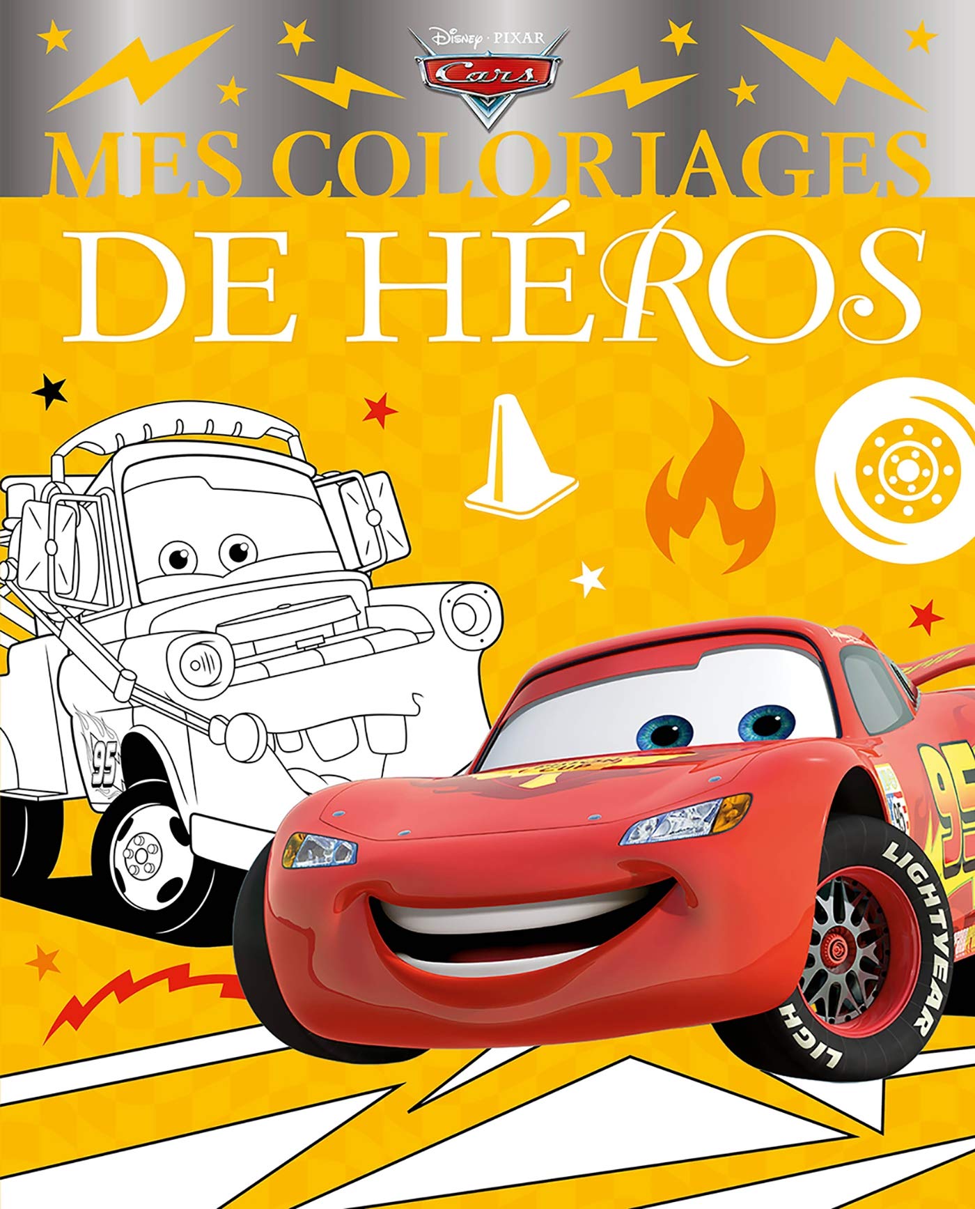 CARS - Mes Coloriages de Héros - Disney Pixar Tiptoi & Games