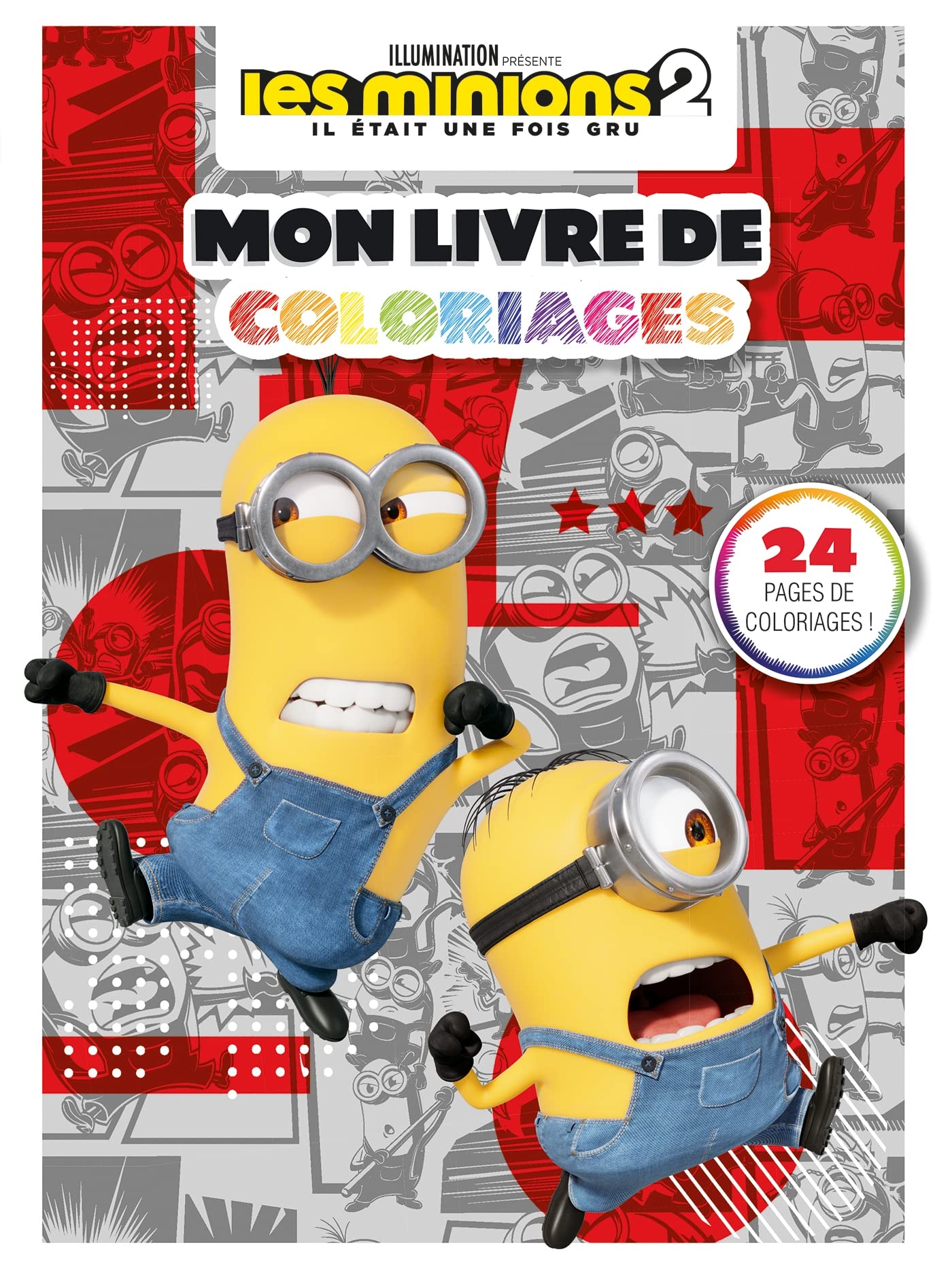 MINIONS 2 -Mon livre de coloriages book