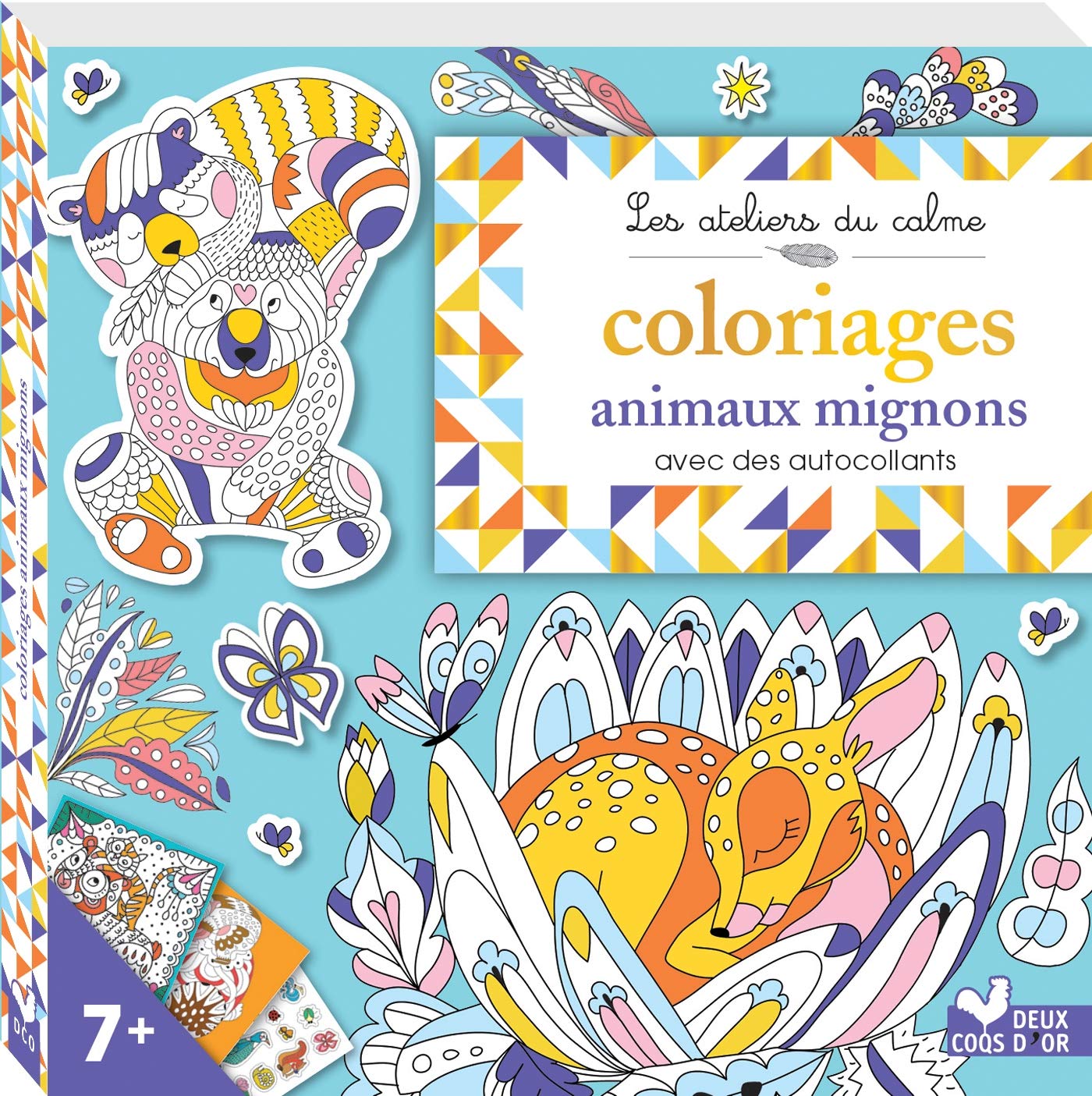 Colos et autocollants animaux mignons: Avec des autocollants Tiptoi & Games