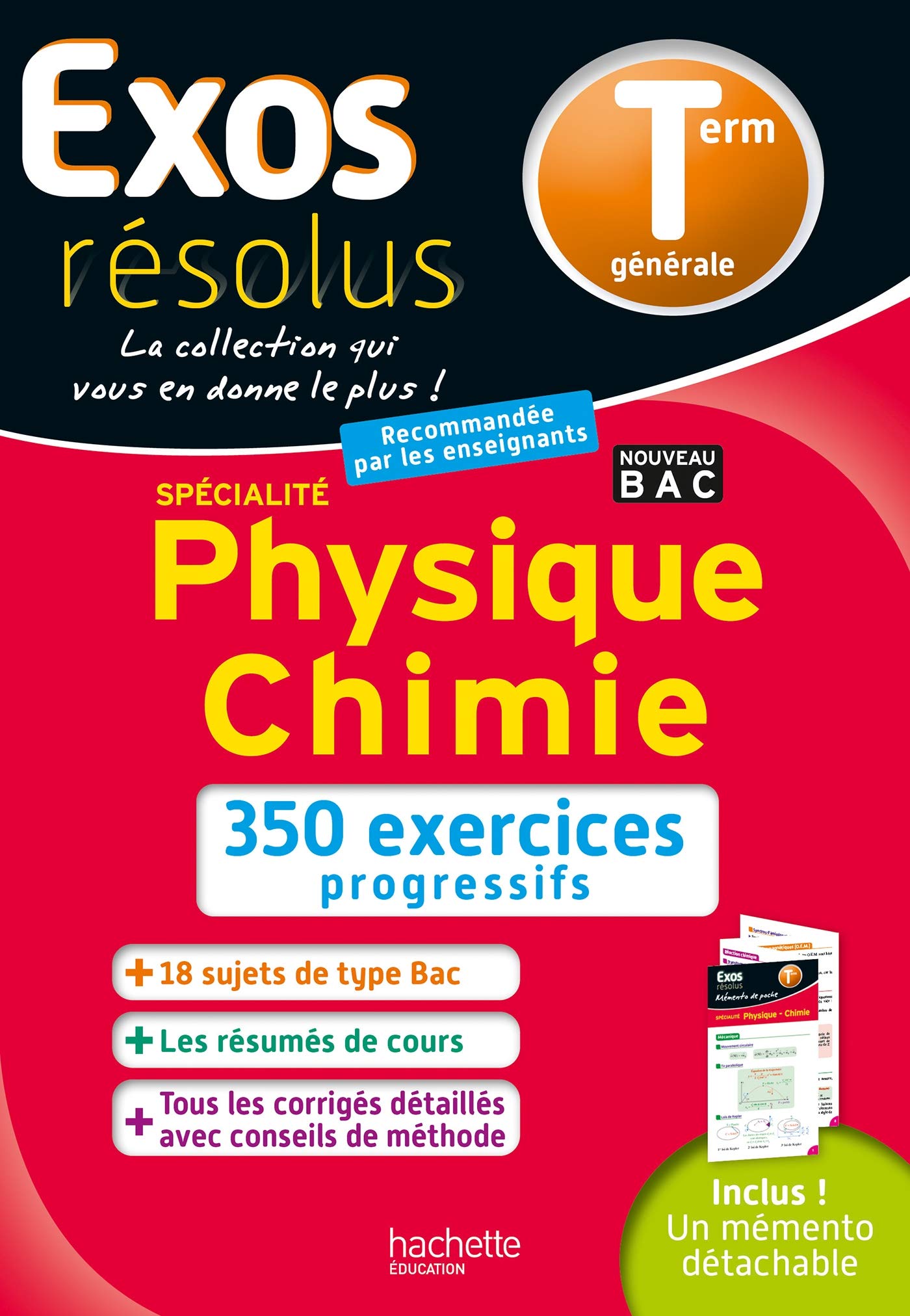 Exos Résolus Spécialité Physique Chimie Terminale Professional & Reference Books