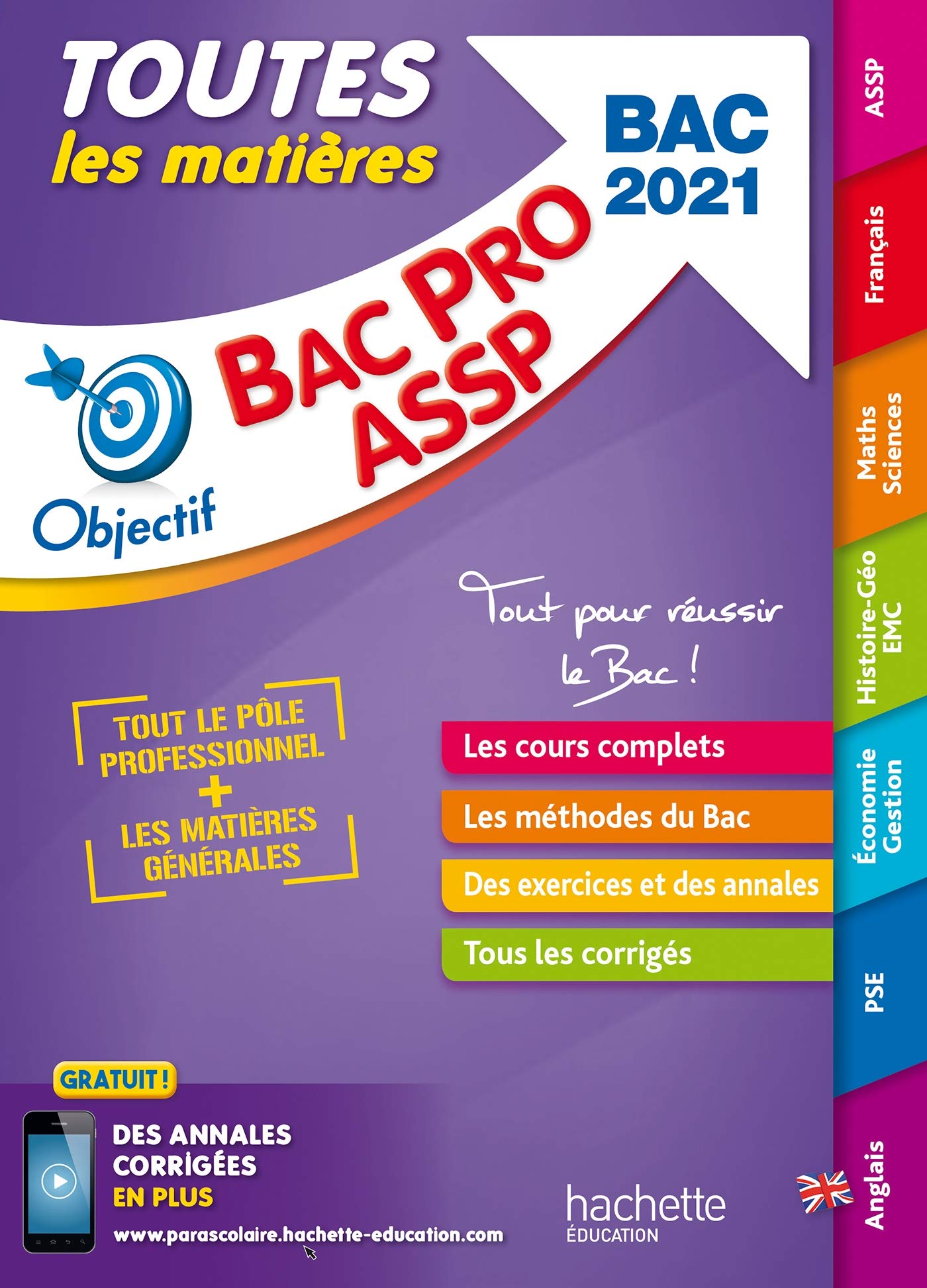 Objectif Bac - Toutes les matières Bac Pro ASSP 2021 Non-fiction