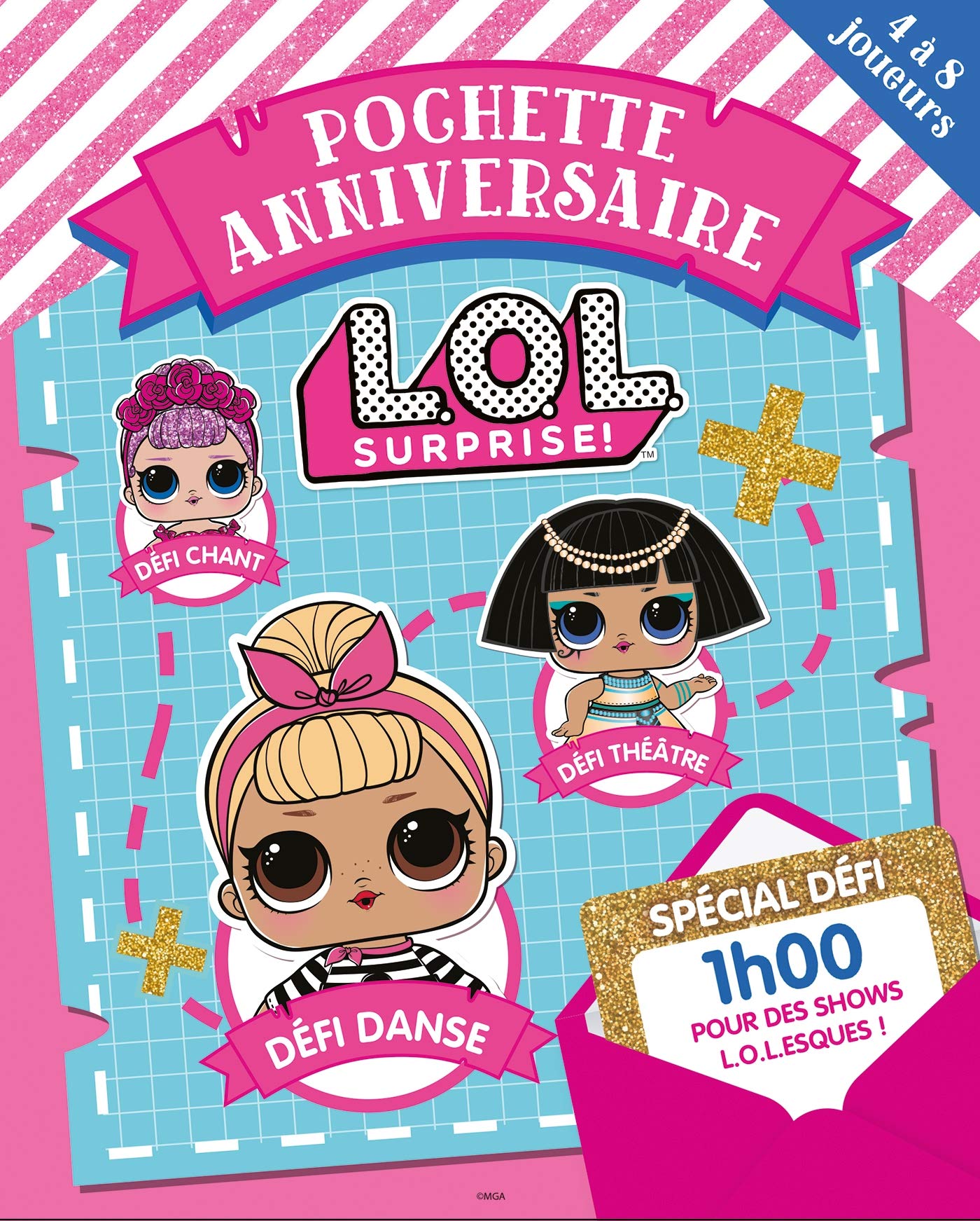 L.O.L. Surprise! - Pochette anniversaire book