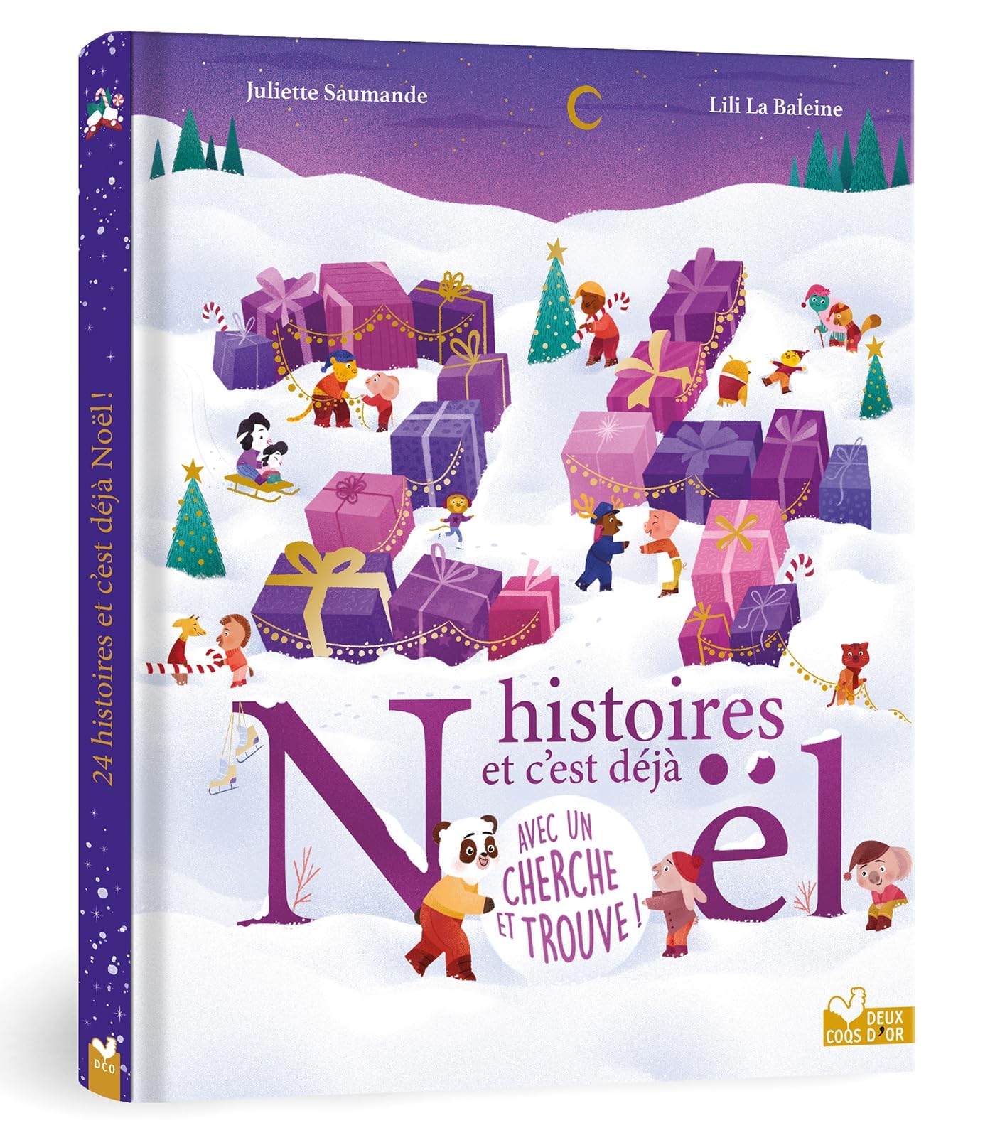 24 histoires et c'est déjà Noël ! avec 1 cherche et trouve book