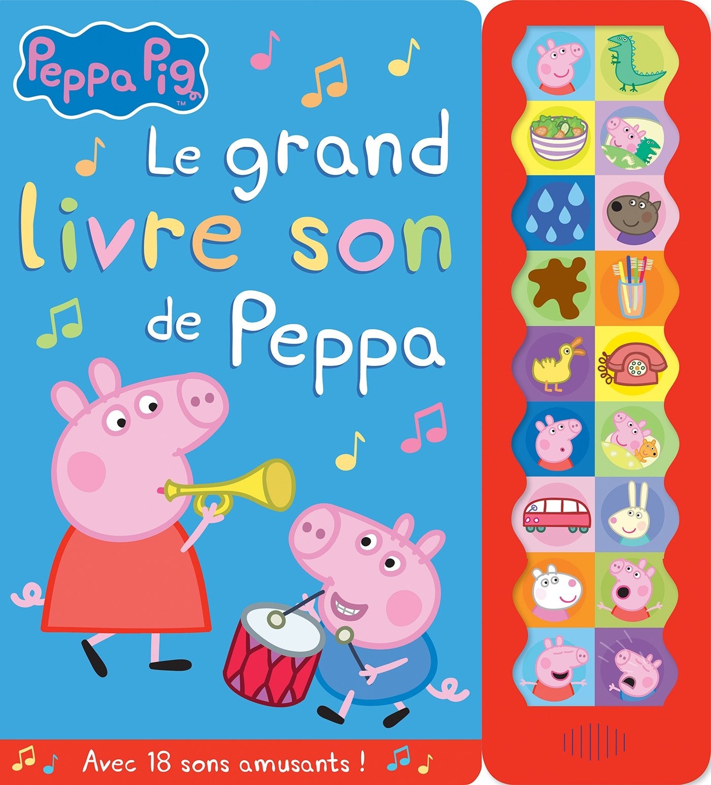 Peppa Pig / Le grand livre son de Peppa Children's books