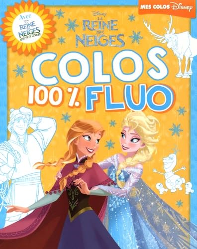 Colos 100% fluo La reine des neiges Books