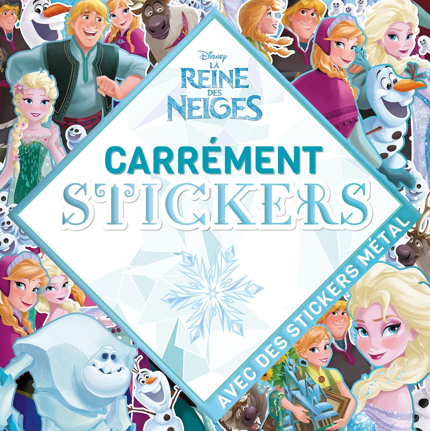La Reine des Neiges, CARREMENT STICKERS book