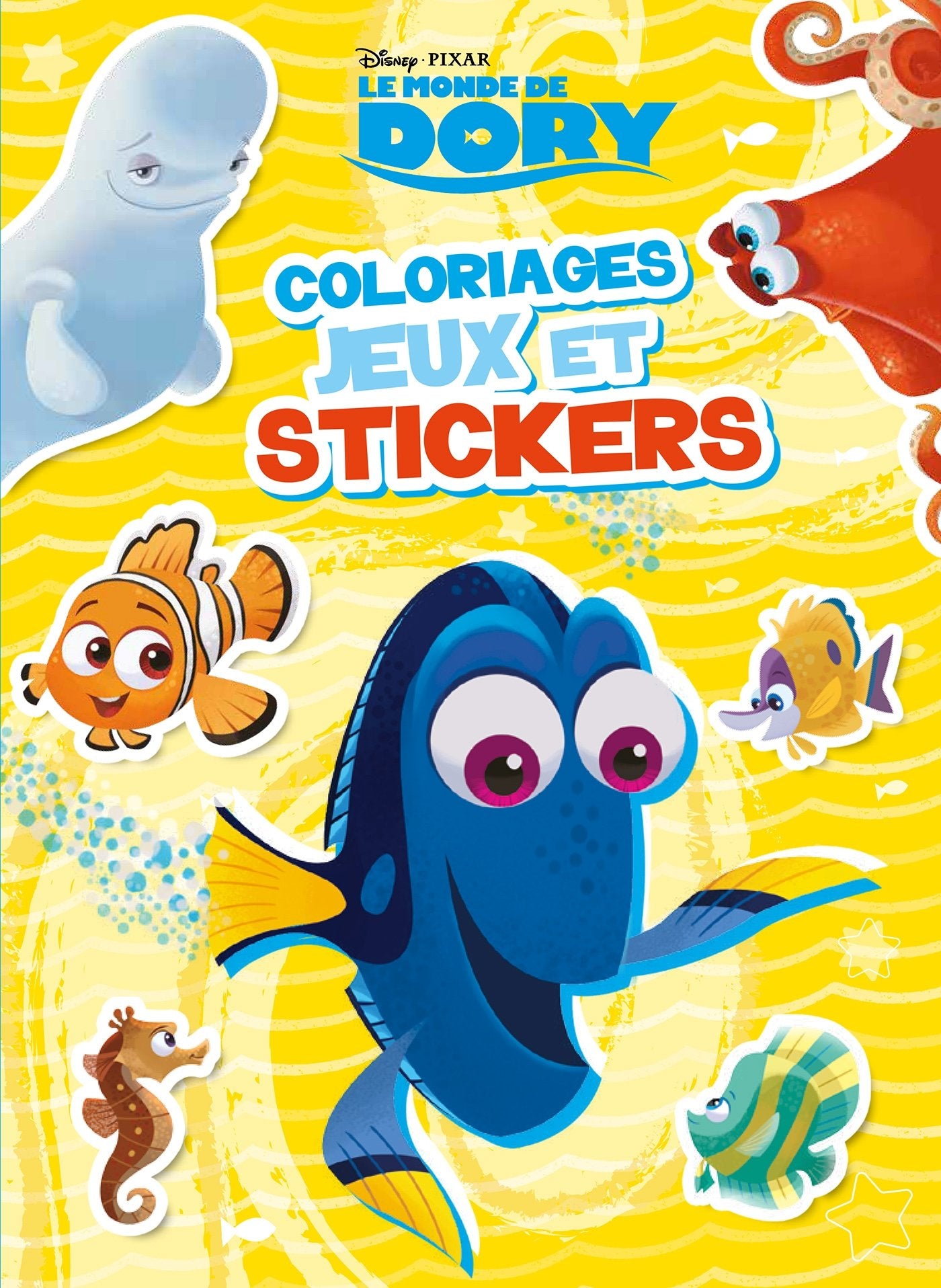 Le Monde de Dory, COLOS, JEUX ET STICKERS book