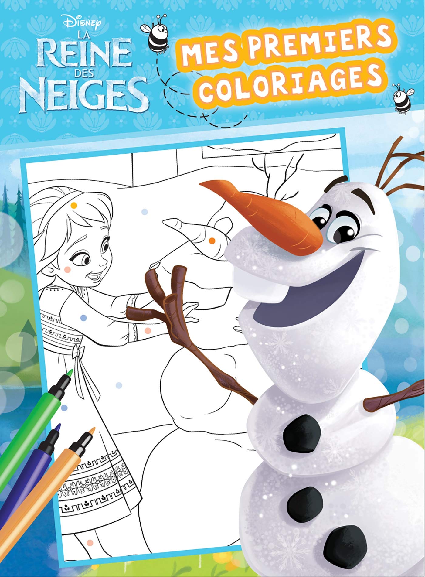 La Reine des neiges: Mes premiers coloriages Books