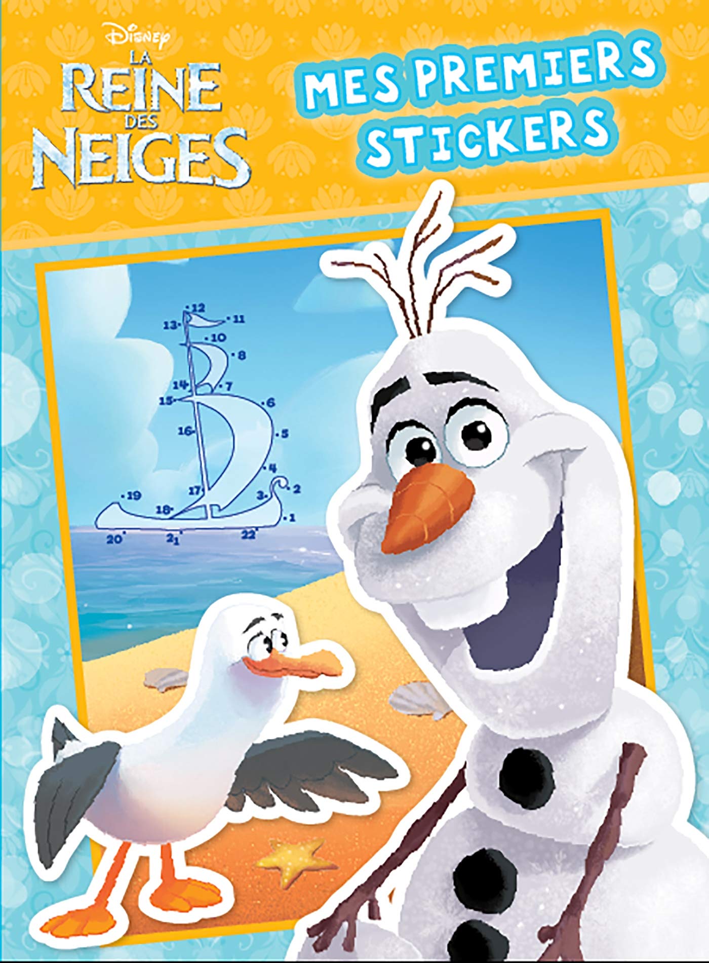 La reine des neiges: Mes premiers stickers book