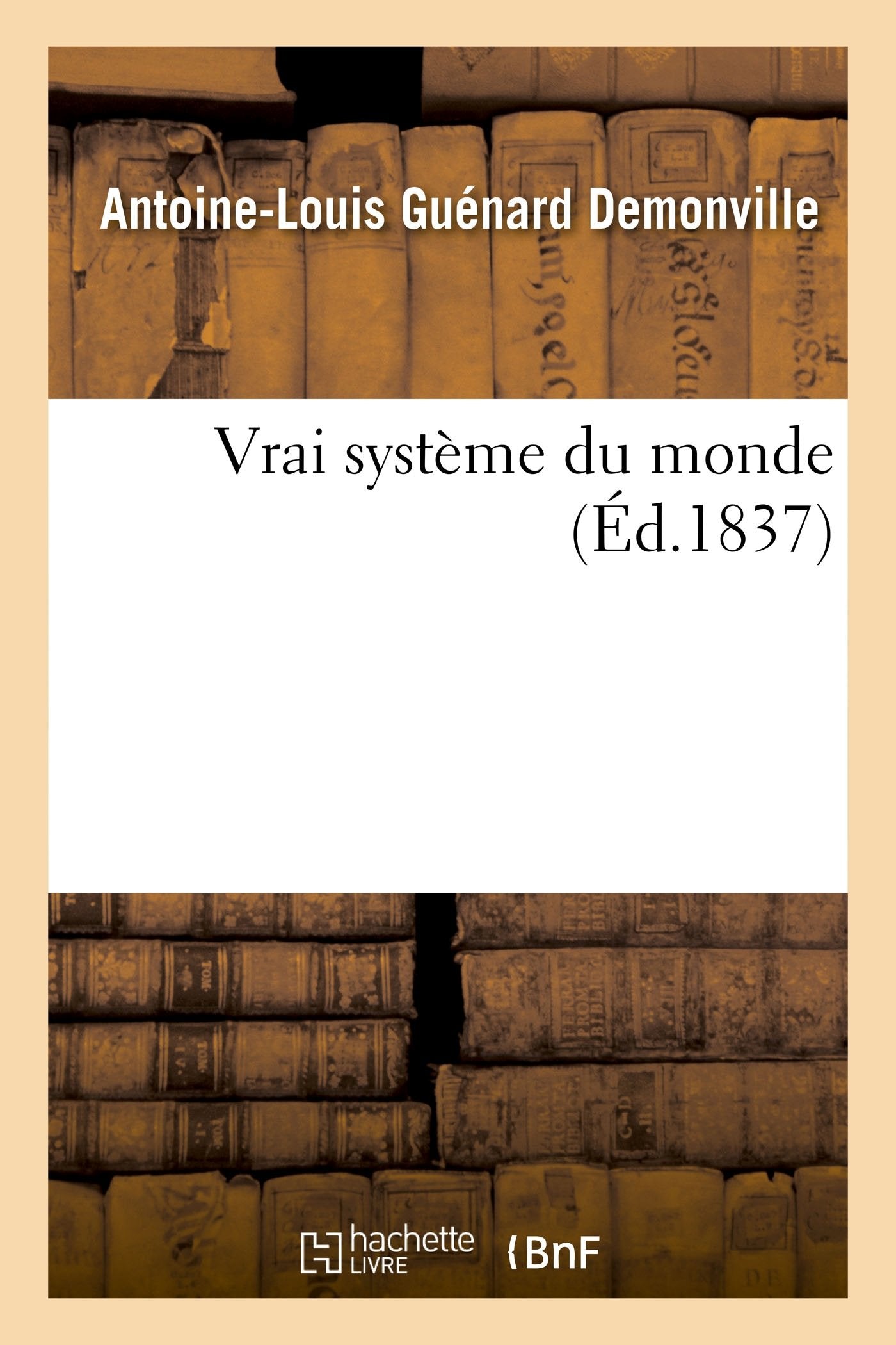 Vrai système du monde book