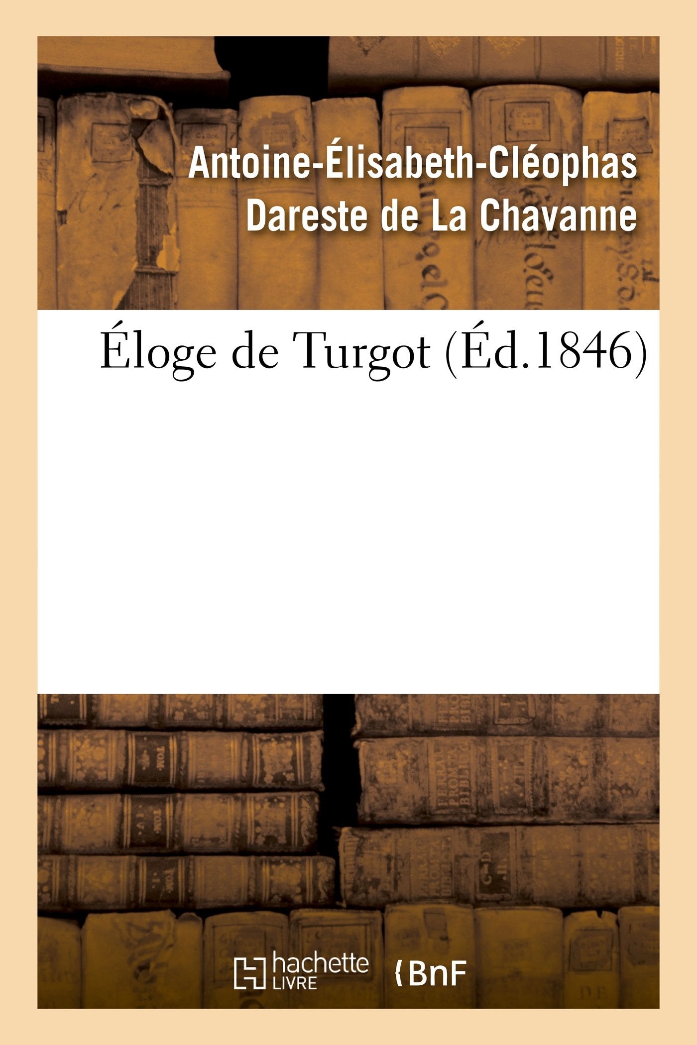 Éloge de Turgot book