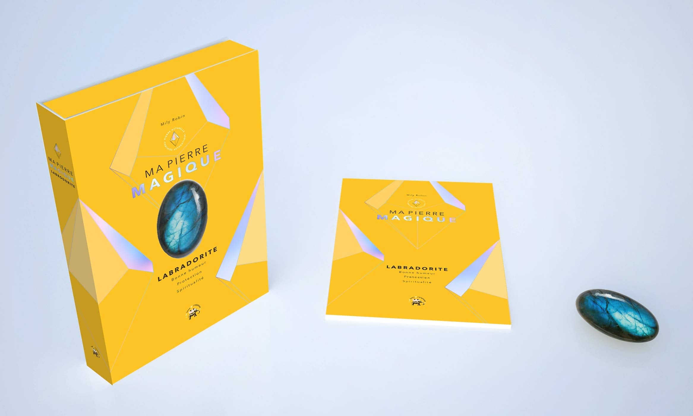 Coffret Ma pierre magique : Labradorite: Bonne humeur, protection, spiritualité book