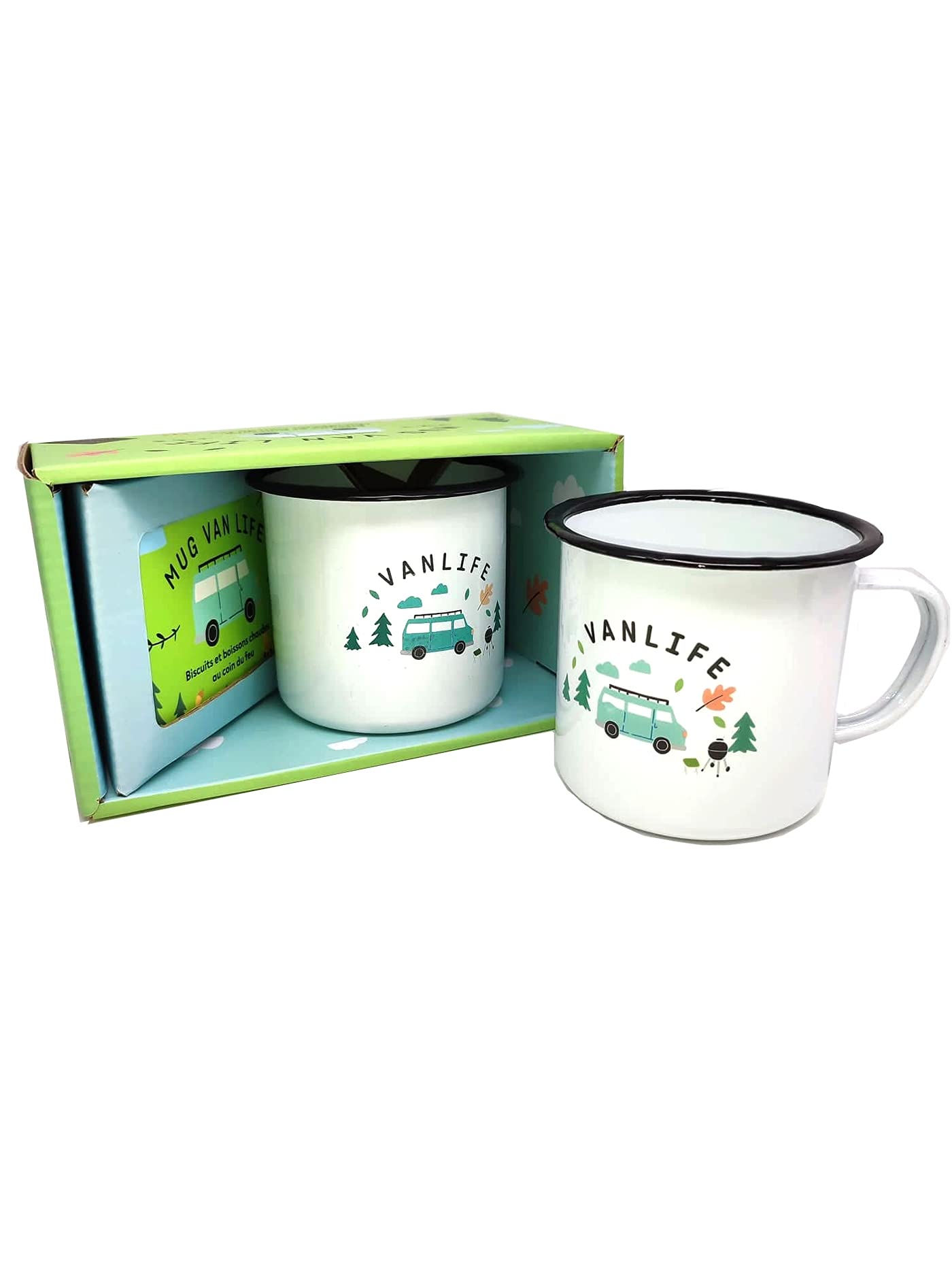Coffret mug Van life: Biscuits et boissons chaudes au coin du feu Partnership & Love