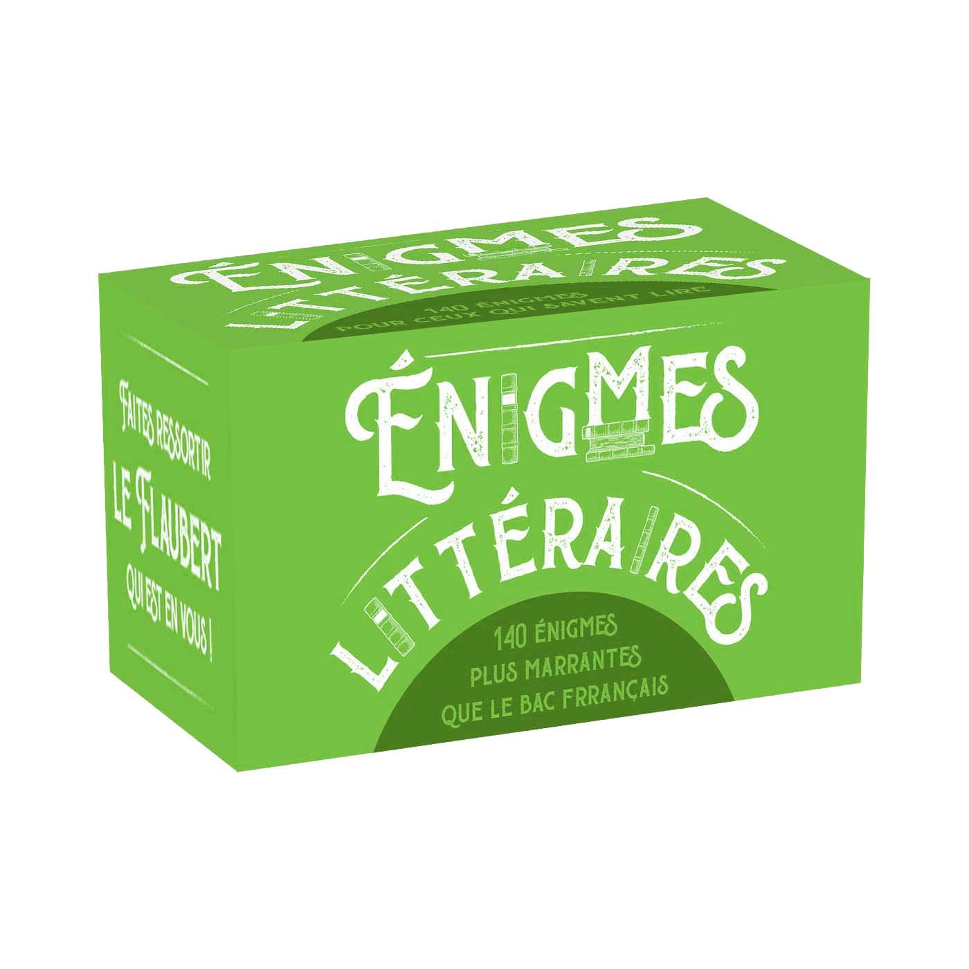 Boîte Enigmes littéraires Leisure, Home & Garden