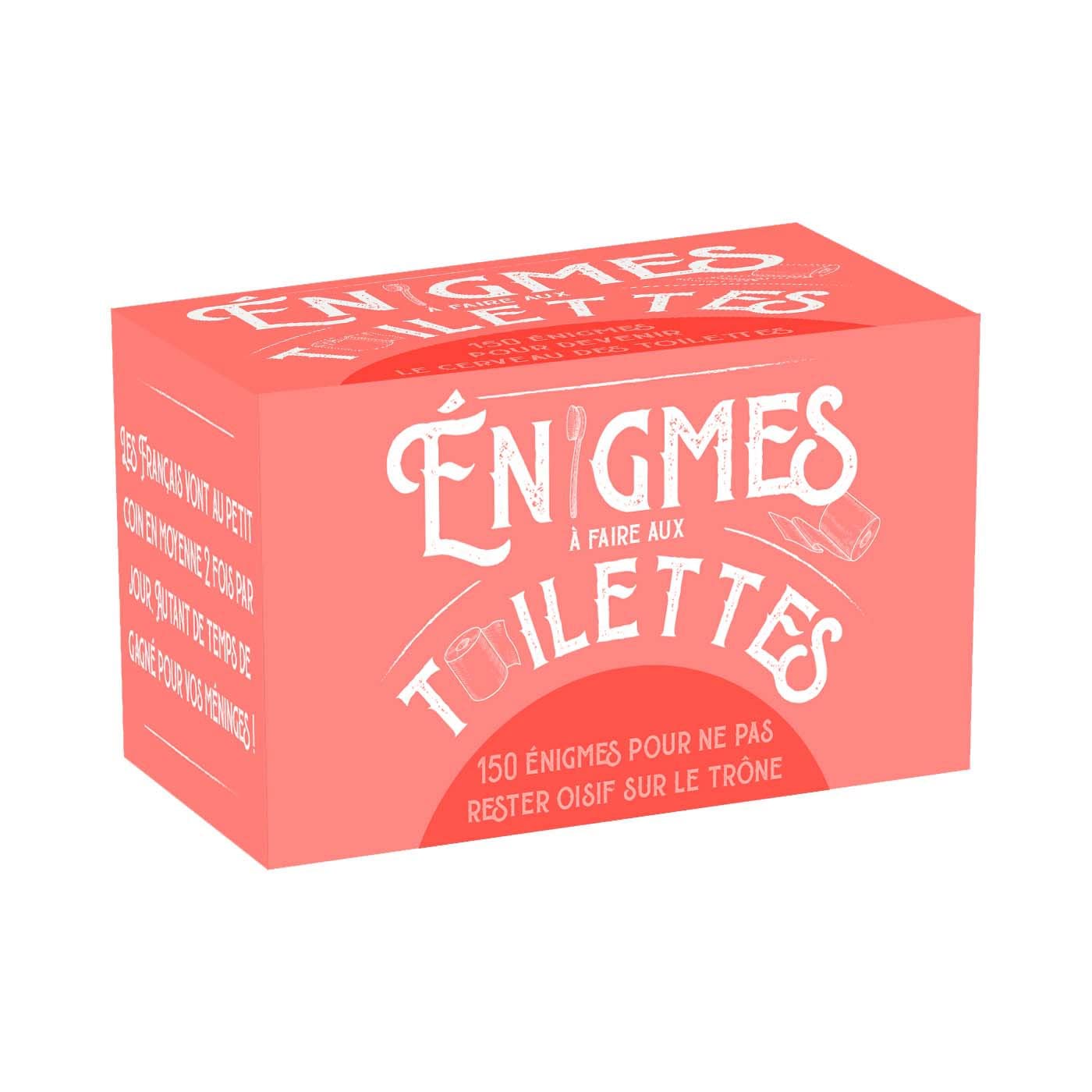 Boite Enigmes à faire aux toilettes Leisure, Home & Garden