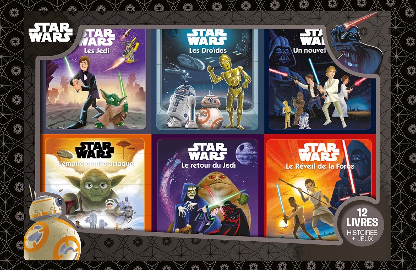 Star Wars: 6 livres d'histoires + 6 livres de jeux book