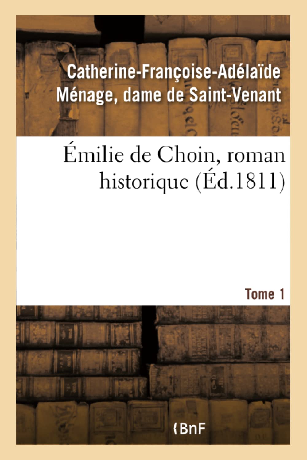 Émilie de Choin, roman historique book