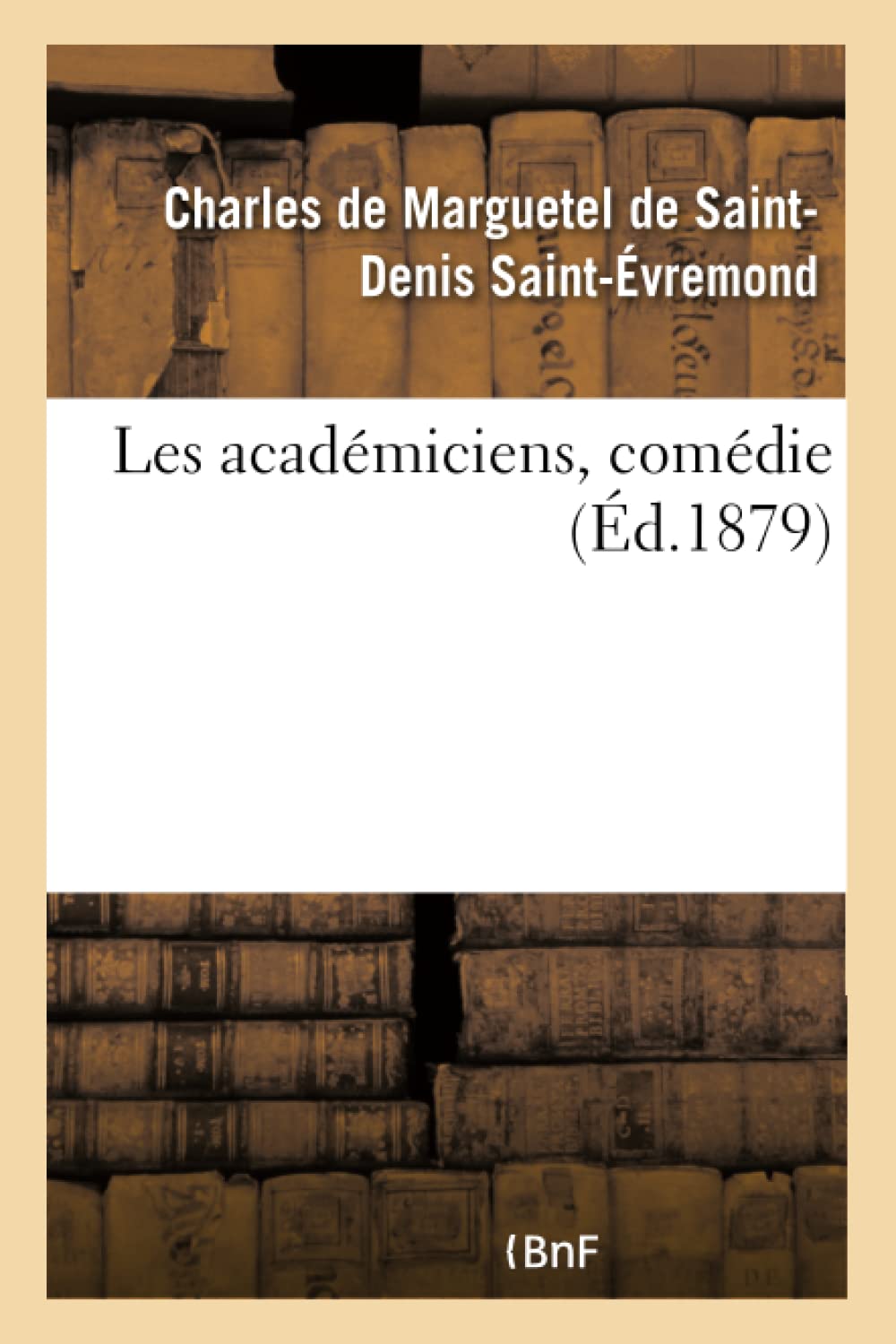 Les académiciens, comédie book