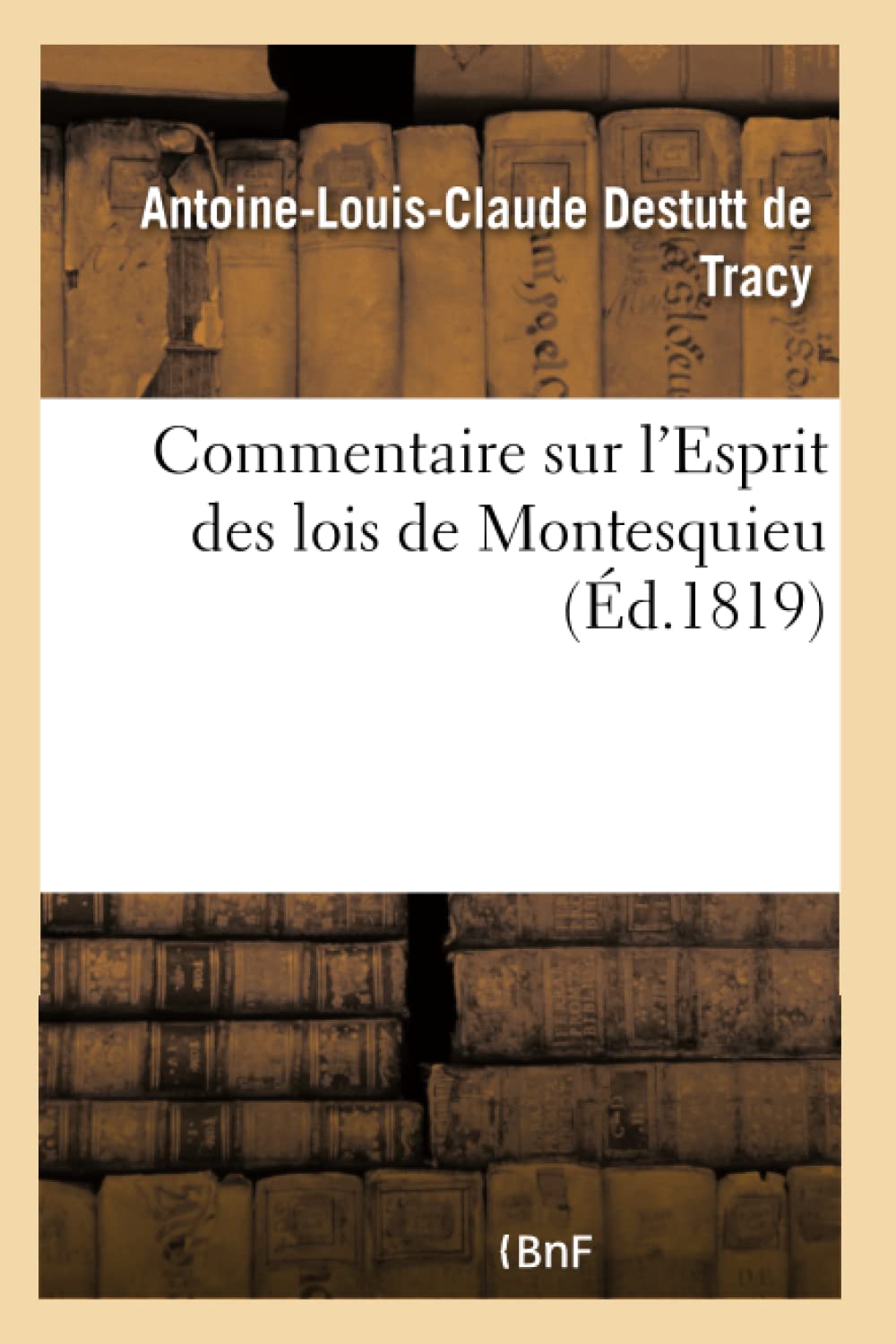Commentaire sur l'Esprit des lois de Montesquieu book