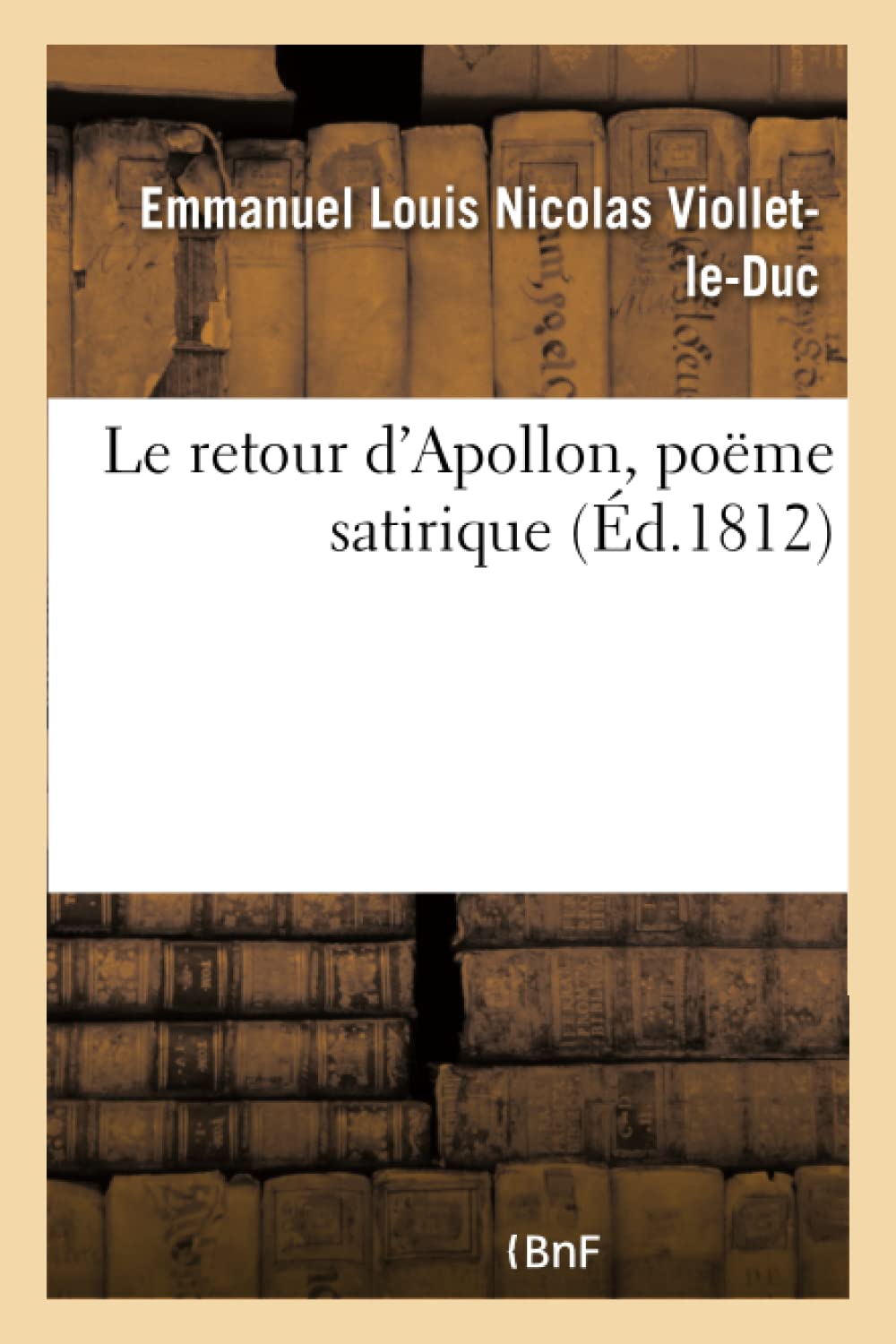 Le retour d'Apollon, poëme satirique book