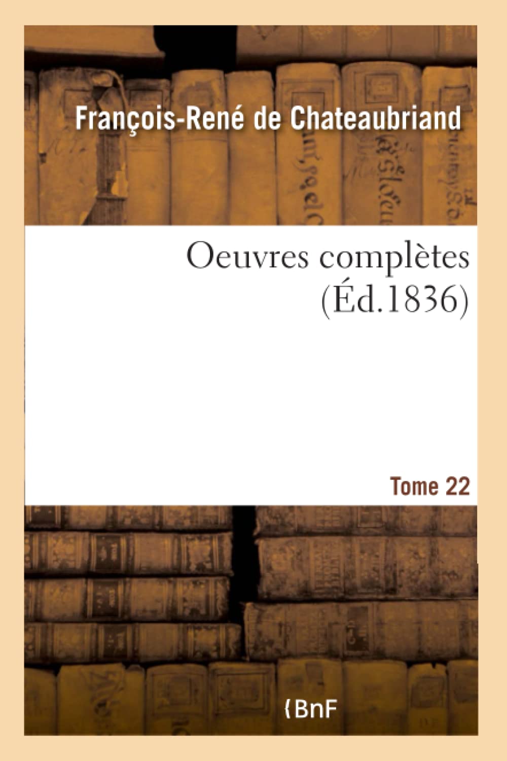 Oeuvres complètes Tome 22 book