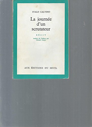La journée d'un scrutateur book