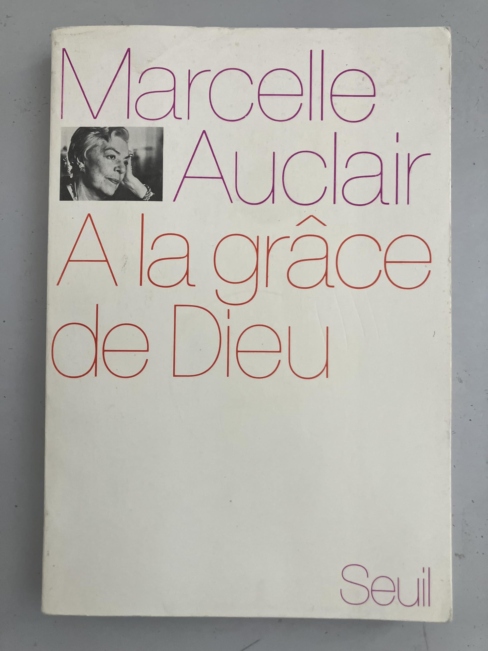 Product Image: A la grâce de Dieu