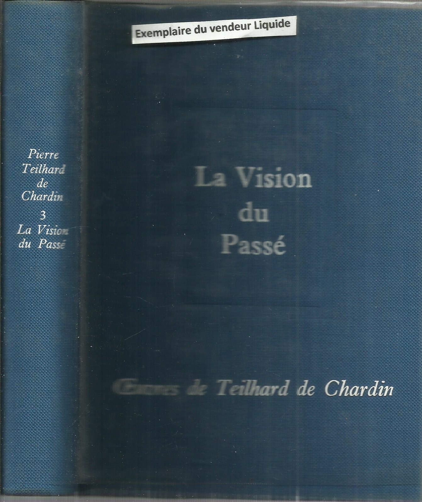 Oeuvres. Vol. 3. La Vision du passé book
