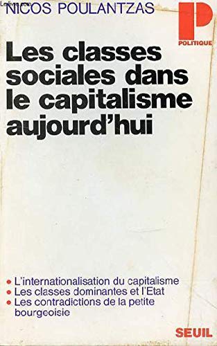 Les classes sociales dans le capitalisme aujourd'hui book