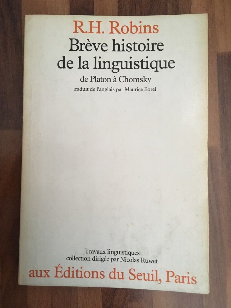 Brève histoire de la linguistique : de Platon à Chomsky book