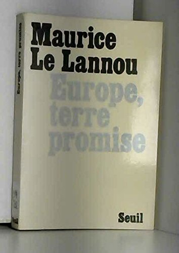 Europe, terre promise Books
