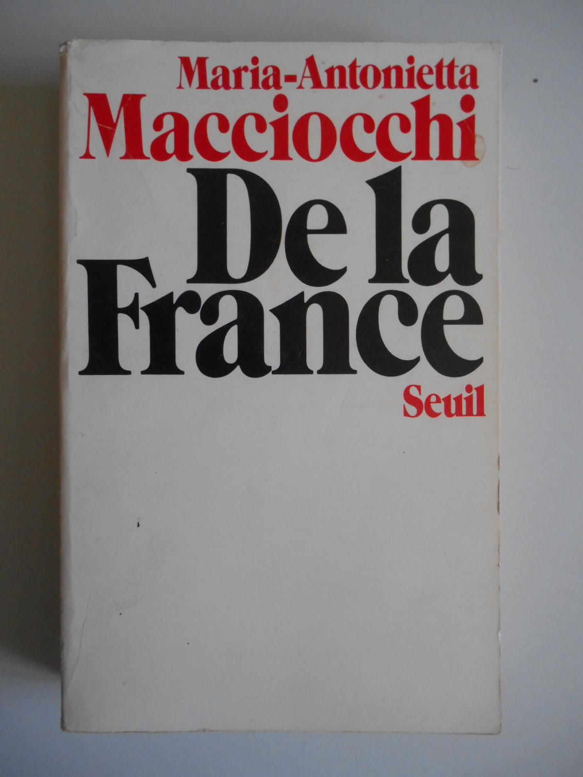 De la France book