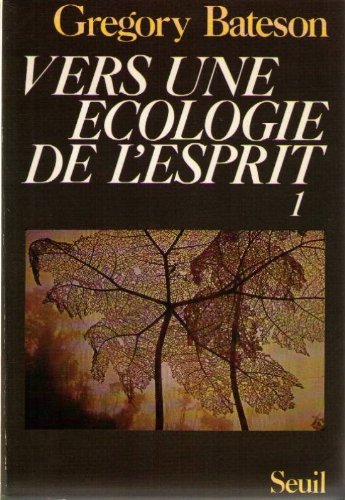 Product Image: Vers une écologie de l'esprit. Vol. 1