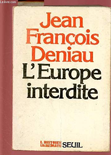 L'Europe interdite Books