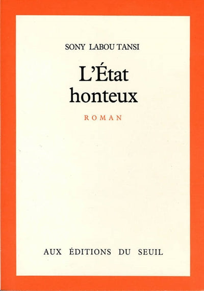 Product Image: L'Etat honteux