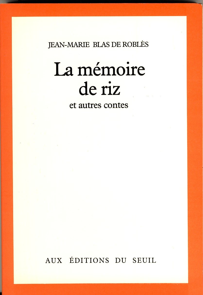 La mémoire de riz : et autres contes Contemporary literature