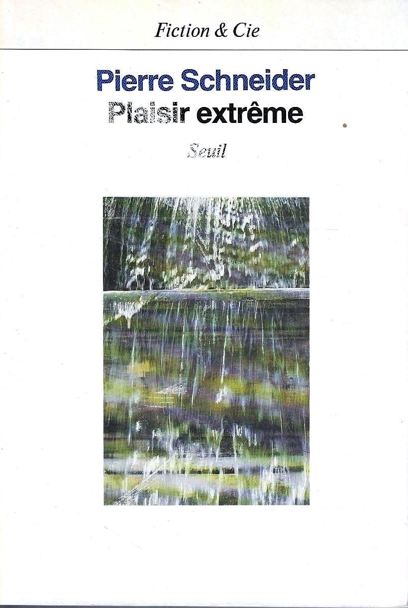 Plaisir extrême book