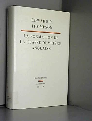 La formation de la classe ouvrière anglaise Books