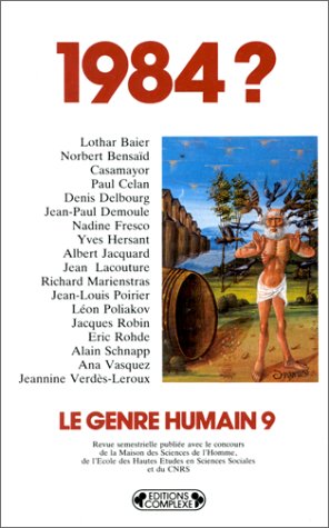 Genre humain (Le), n° 9. 1984? book