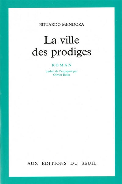 Product Image: La ville des prodiges