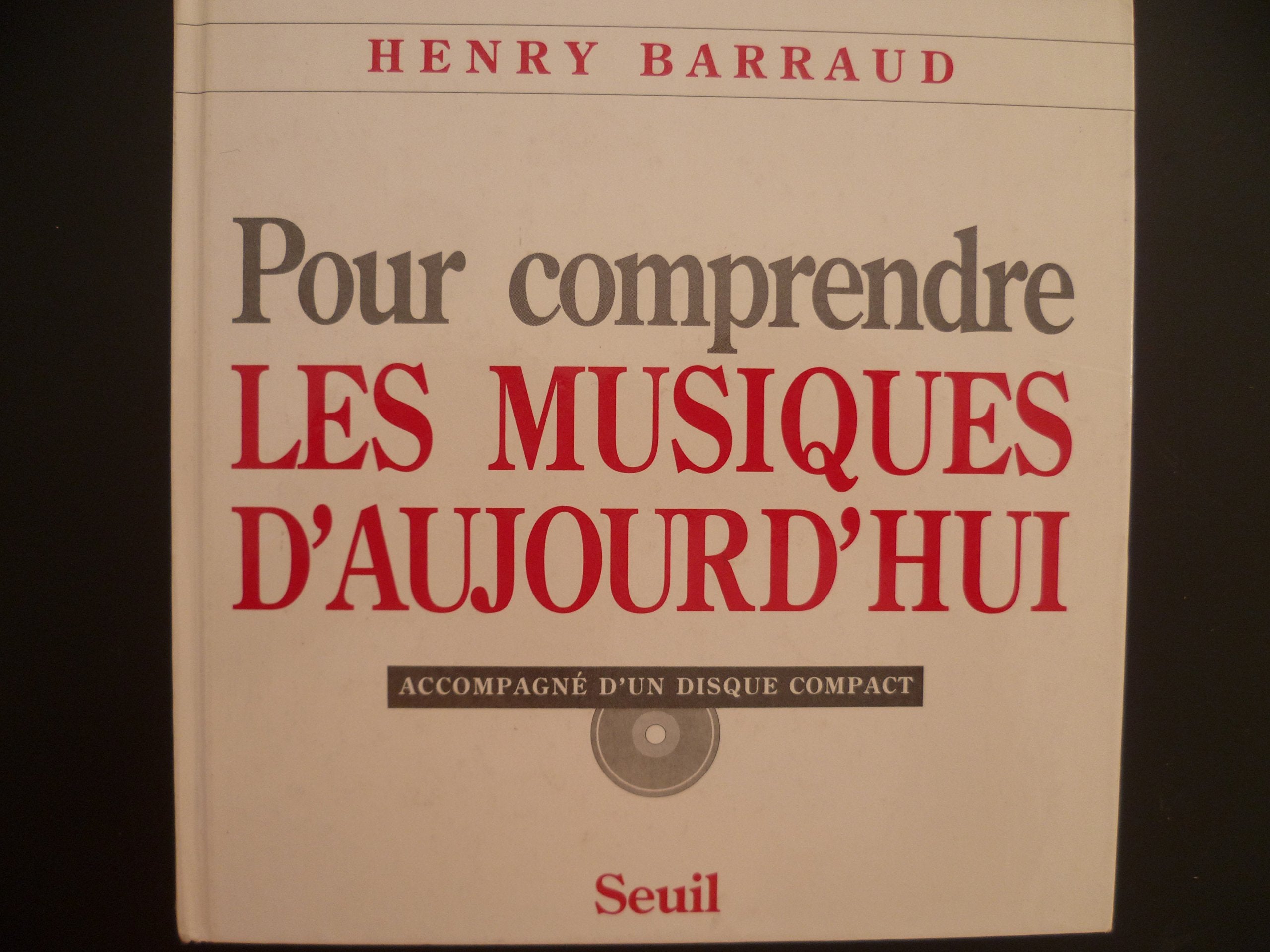 Pour comprendre les musiques d'aujourd'hui book