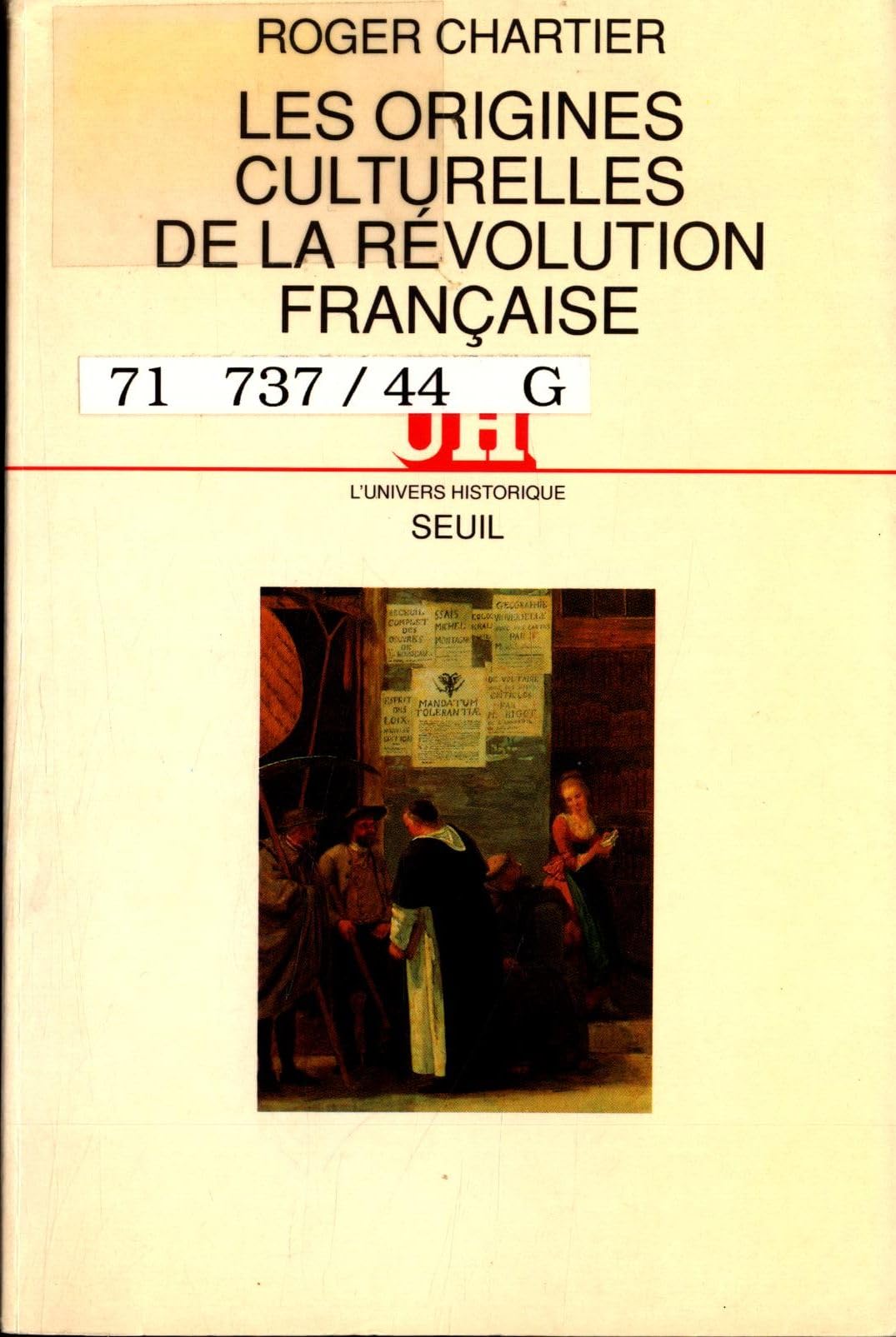 Les Origines culturelles de la Révolution française book